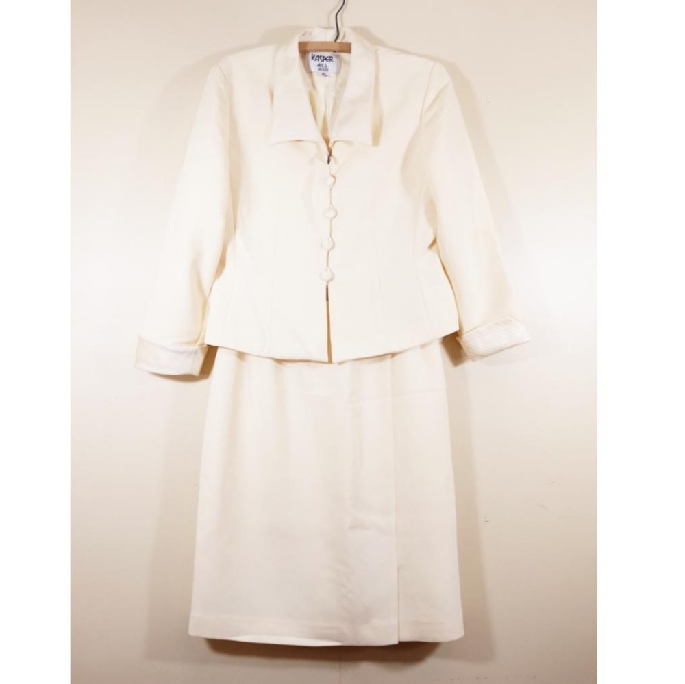KASPER A.S.L. WOMAN YELLOW SUIT